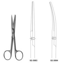 Surgical Scissors for Wound Edges