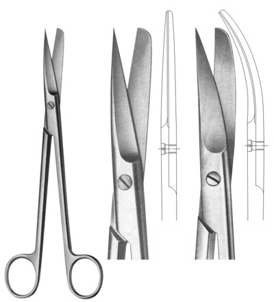 Wertheim Scissors curved