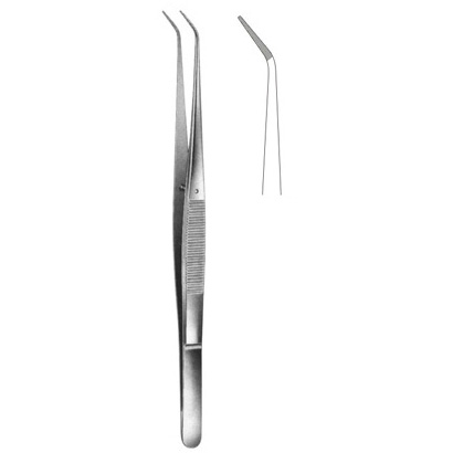 Delicate Dissecting Forceps angled