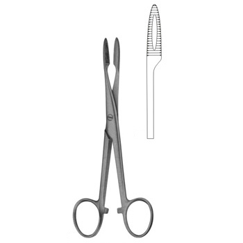 Sponge Forceps with Ratchet