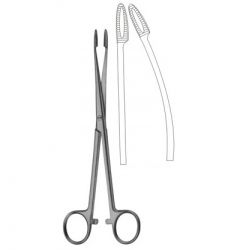 Gross Sponge Forceps with Ratchet