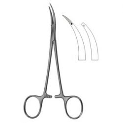 Tendon Interlacing Forceps Curved