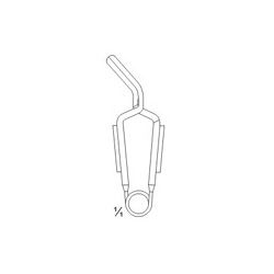 Muller Vessel Clips Knee Bent 80g