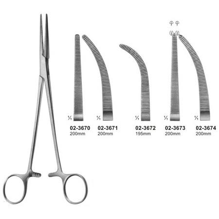 Heiss Delicate Haemostatic Forceps 200mm