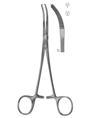 Mikulicz  Peritoneum Forceps