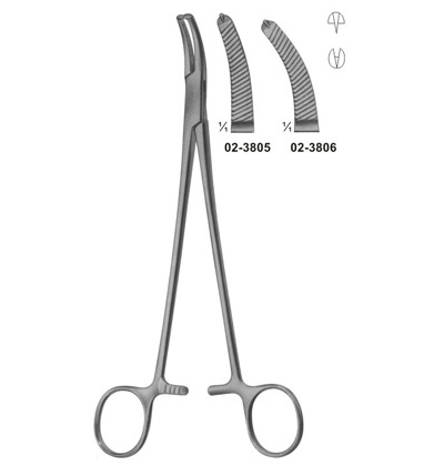 Faure Peritoneum Forceps 185 mm