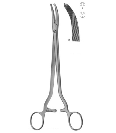 Wertheim Hysterectomy Forceps 235mm