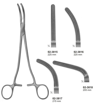 Heaney Atraumata Hysterectomy Forceps