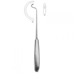 Deschamps Ligature Needles right hand 210mm