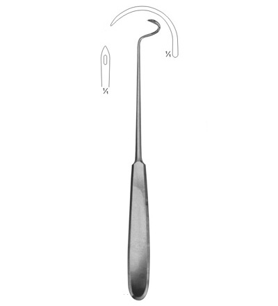Deschamps Ligature Needles left hand Sharp