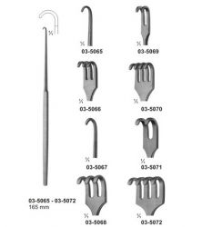 Retractors Cuved Blunt