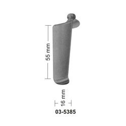 Blade 55 x 16mm for Cloward Retractor