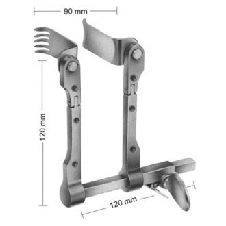 Caspar Retractor adjustable