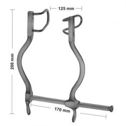 Gosset Abdominal Retractor 55mm