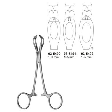 Lane Intestinal Grasping Forceps