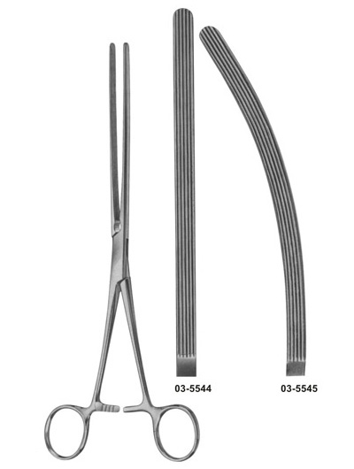 Doyen Intstinal Clamps elastic blades