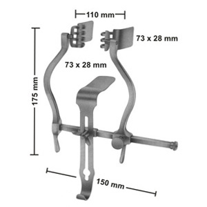 Judd-Masson Bladder Retactors